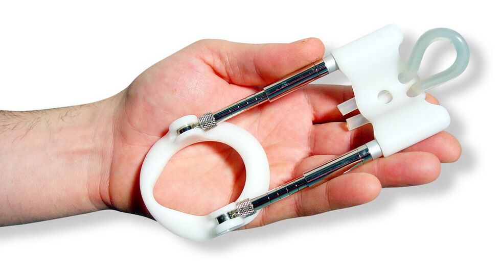 延长器是一种基于拉伸阴茎组织原理的装置。